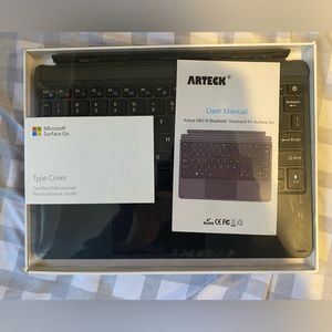 arteck keyboard compatible with Microsoft Surface Go